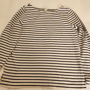 J Crew Stripe tee size medium